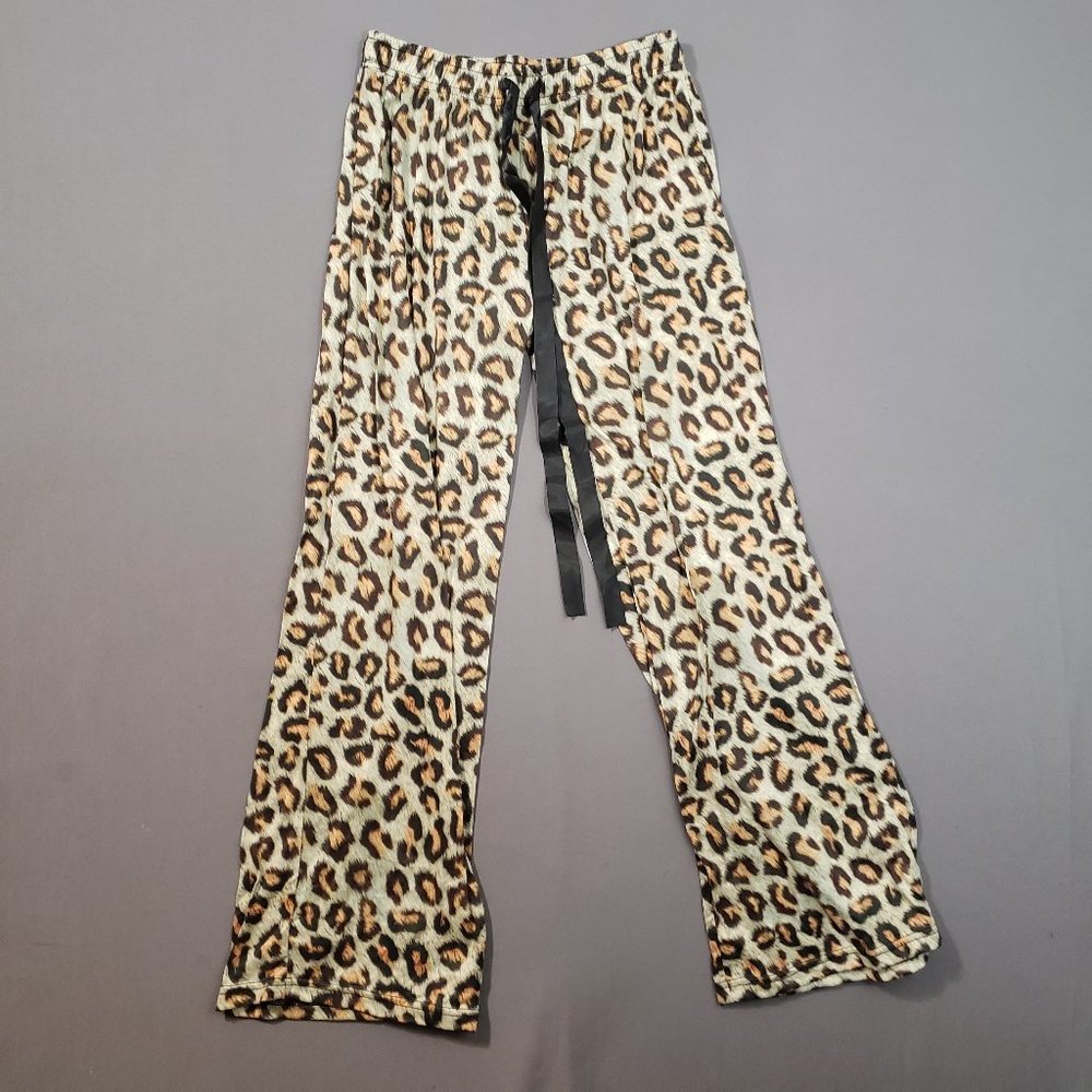 Simply Southern Women's Drawstring Pajama Pants Size XS-S, Leopard Print Comfy